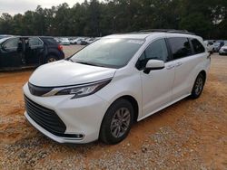 Salvage cars for sale at Eight Mile, AL auction: 2023 Toyota Sienna XLE