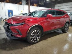 Chevrolet salvage cars for sale: 2024 Chevrolet Blazer RS