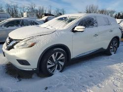 Salvage cars for sale at Baltimore, MD auction: 2017 Nissan Murano S