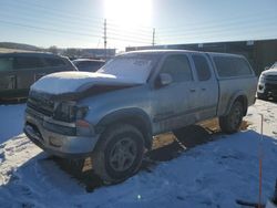 Salvage cars for sale at Colorado Springs, CO auction: 2002 Toyota Tundra Access Cab