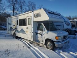 Salvage cars for sale from Copart Ellwood City, PA: 2004 Four Winds 2004 Ford Econoline E450 Super Duty Cutaway Van