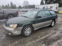 Subaru salvage cars for sale: 2000 Subaru Legacy Outback