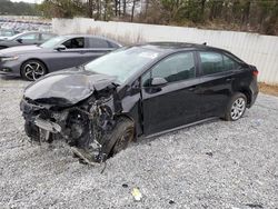 Salvage cars for sale from Copart Fairburn, GA: 2021 Toyota Corolla LE