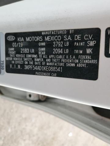 2019 KIA Forte EX