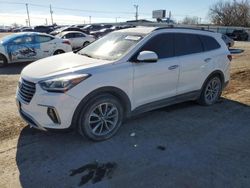 Hyundai salvage cars for sale: 2017 Hyundai Santa FE SE