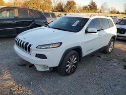 Salvage cars for sale at Madisonville, TN auction: 2016 Jeep Cherokee Limited