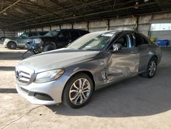 Salvage cars for sale at Phoenix, AZ auction: 2015 Mercedes-Benz C 300 4matic