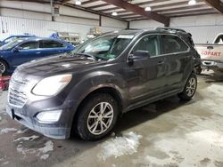 Salvage cars for sale at Chambersburg, PA auction: 2016 Chevrolet Equinox LT