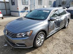 Salvage cars for sale at Los Angeles, CA auction: 2017 Volkswagen Passat S