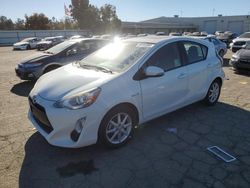 Salvage cars for sale from Copart Martinez, CA: 2015 Toyota Prius C