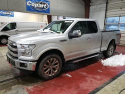 Salvage cars for sale from Copart Angola, NY: 2016 Ford F150 Super Cab