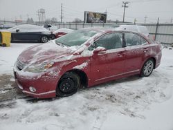 Salvage cars for sale from Copart Chicago Heights, IL: 2010 Lexus HS 250H