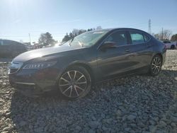 Acura Vehiculos salvage en venta: 2015 Acura TLX Advance