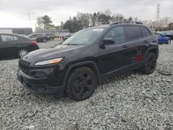 Salvage cars for sale from Copart Mebane, NC: 2016 Jeep Cherokee Latitude