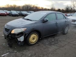 Salvage cars for sale at New Britain, CT auction: 2009 Toyota Corolla Base