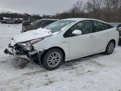 Toyota salvage cars for sale: 2021 Toyota Prius LE