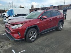 Salvage cars for sale at Wilmington, CA auction: 2019 Toyota Rav4 Limited