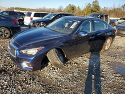 Infiniti Vehiculos salvage en venta: 2021 Infiniti Q50 Luxe