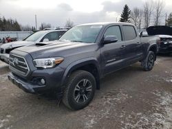 Toyota salvage cars for sale: 2017 Toyota Tacoma Double Cab