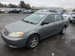 Toyota salvage cars for sale: 2004 Toyota Corolla CE