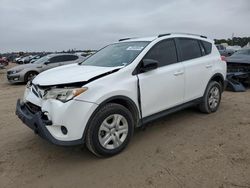 Salvage cars for sale at Houston, TX auction: 2015 Toyota Rav4 LE