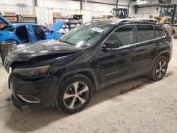 Salvage cars for sale at Bridgeton, MO auction: 2019 Jeep Cherokee Limited