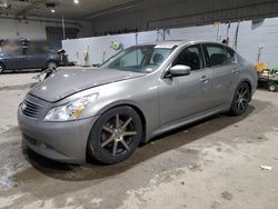 Salvage cars for sale at Candia, NH auction: 2009 Infiniti G37