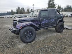 Jeep salvage cars for sale: 2015 Jeep Wrangler Unlimited Rubicon