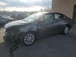 Salvage cars for sale at Exeter, RI auction: 2018 Nissan Sentra S