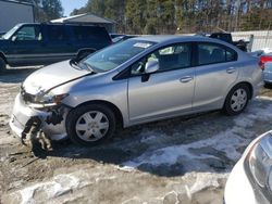 Salvage Cars with No Bids Yet For Sale at auction: 2012 Honda Civic LX