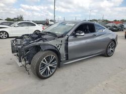 Infiniti salvage cars for sale: 2021 Infiniti Q60 Pure