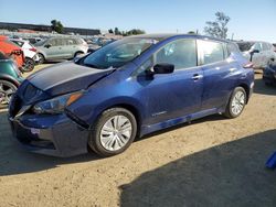 Salvage cars for sale from Copart American Canyon, CA: 2019 Nissan Leaf S