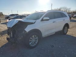 Salvage cars for sale at Oklahoma City, OK auction: 2018 KIA Sorento LX