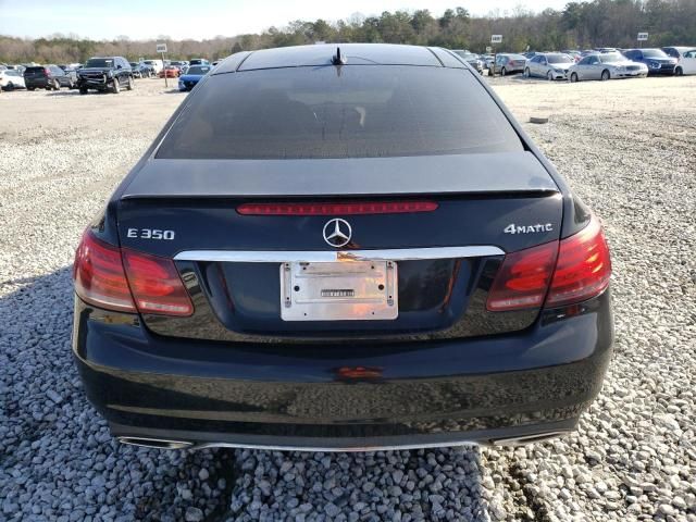 2014 Mercedes-Benz E 350 4matic