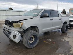 Salvage cars for sale at Littleton, CO auction: 2010 Toyota Tundra Crewmax SR5