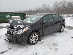 Salvage cars for sale at Ellwood City, PA auction: 2017 KIA Forte LX