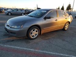 Honda Accord ex salvage cars for sale: 2006 Honda Accord EX