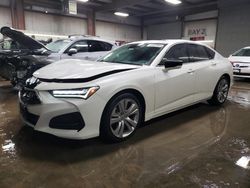 Acura Vehiculos salvage en venta: 2021 Acura TLX Technology