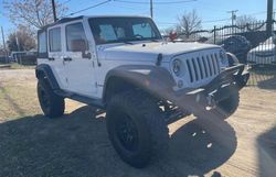 Jeep salvage cars for sale: 2015 Jeep Wrangler Unlimited Sport