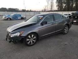 Salvage cars for sale at Dunn, NC auction: 2009 Honda Accord EXL