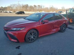 Salvage cars for sale from Copart Glassboro, NJ: 2021 Toyota Camry SE