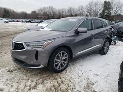 Salvage cars for sale at North Billerica, MA auction: 2024 Acura RDX Technology