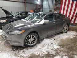 Salvage cars for sale from Copart West Mifflin, PA: 2017 Ford Fusion SE