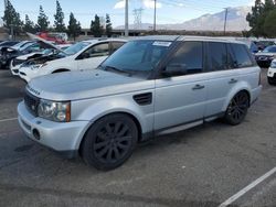 Salvage cars for sale from Copart Rancho Cucamonga, CA: 2006 Land Rover Range Rover Sport HSE