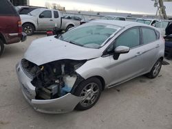 Salvage cars for sale at Kansas City, KS auction: 2014 Ford Fiesta SE