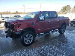 Salvage Cars with No Bids Yet For Sale at auction: 2017 Nissan Titan SV