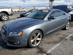 Salvage cars for sale at Van Nuys, CA auction: 2012 Audi A5 Prestige