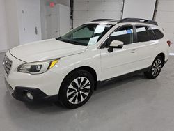 Salvage cars for sale from Copart Glassboro, NJ: 2016 Subaru Outback 2.5I Limited