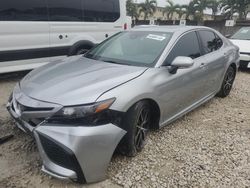 Salvage cars for sale at Opa Locka, FL auction: 2024 Toyota Camry SE Night Shade