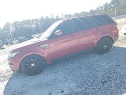 Salvage cars for sale at Ellenwood, GA auction: 2016 Land Rover Range Rover Sport HSE